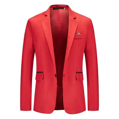 Buy Center Men's Western-Style Casual Blazer - Trendy Korean Design - Buy Center UK