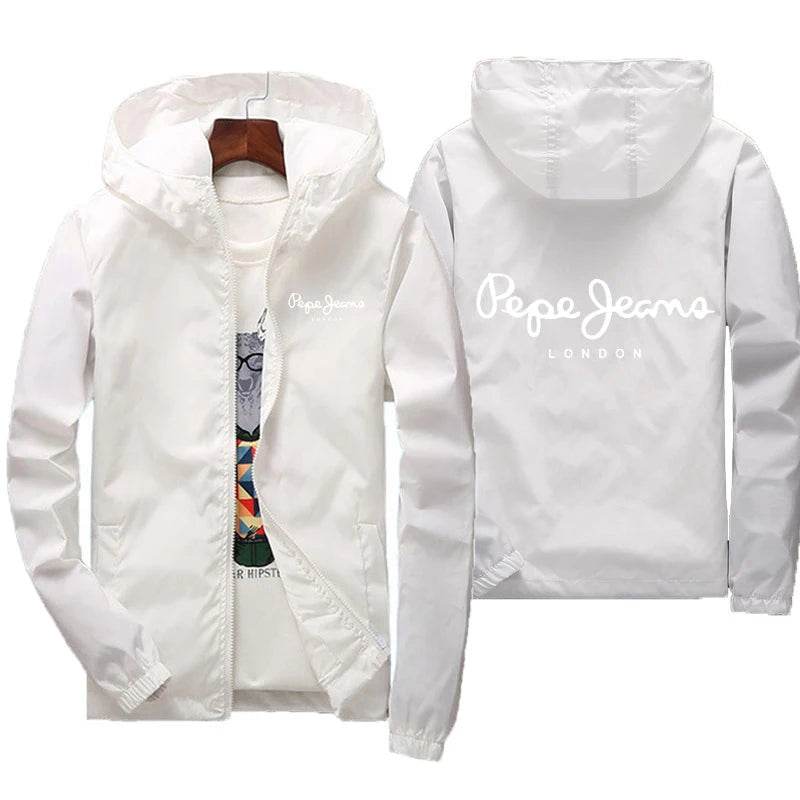 2025 Men's Waterproof Hiking Jacket - Stylish Hooded Windbreaker - Buy Center UK