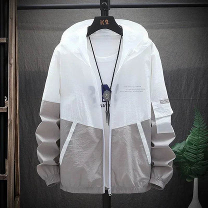 Buy Center Waterproof Summer Hooded Jacket - Quick Dry & Sun Protection - Buy Center UK