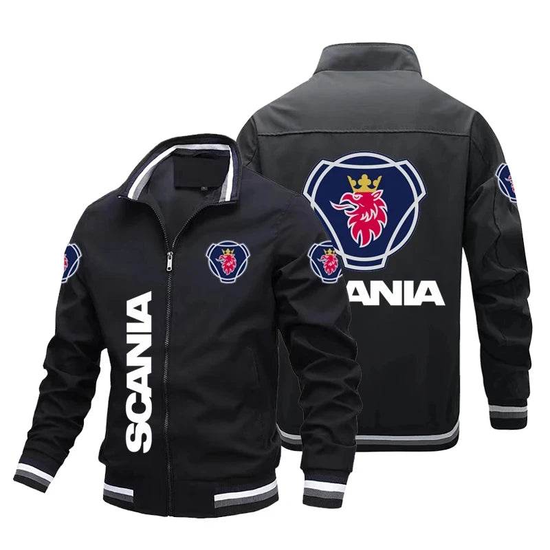 Buy Center Bicycle Jacket for Men & Women - Stylish Truck Logos - Buy Center UK
