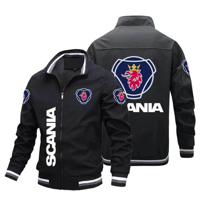 Buy Center Bicycle Jacket for Men & Women - Stylish Truck Logos - Buy Center UK