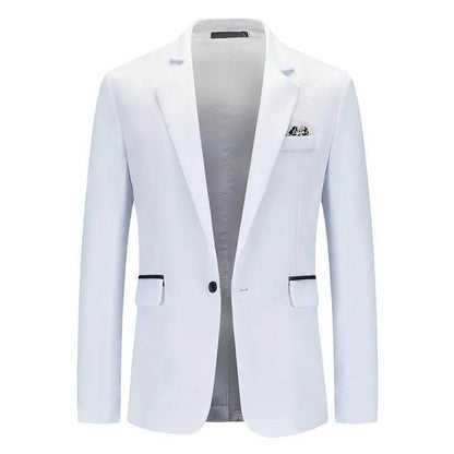 Buy Center Men's Western-Style Casual Blazer - Trendy Korean Design - Buy Center UK