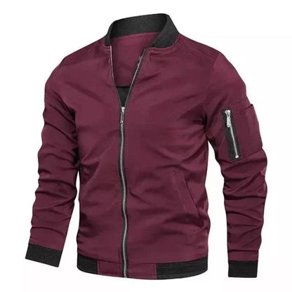 Buy Center Men's Windproof Cycling Jacket - Lightweight Casual Coat - Buy Center UK