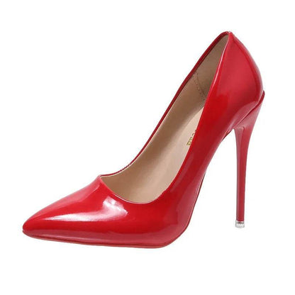 Buy Center Super High Ethnic Pumps - Pointed Toe, Thin Heels, Slip-On - Buy Center UK