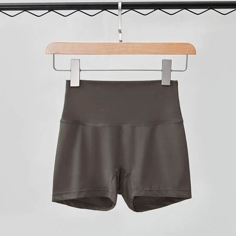 GymHUB High-Waisted Yoga Shorts - Quick-Drying, Hip Lifting Fit - Buy Center UK