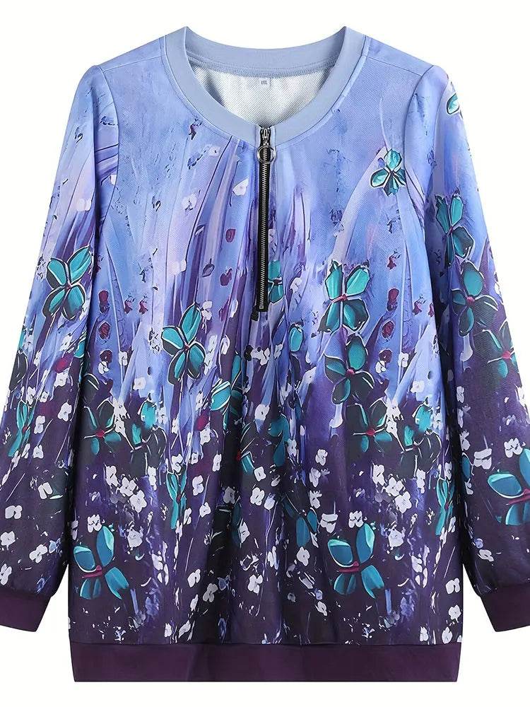 Buy Center Women's Plus Size Crew Neck Sweater - Soft & Breathable - Buy Center UK