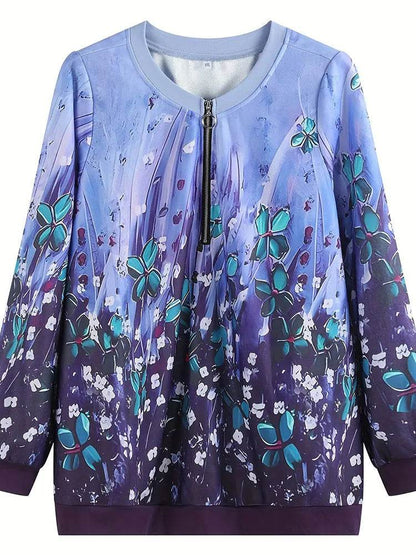 Buy Center Women's Plus Size Crew Neck Sweater - Soft & Breathable - Buy Center UK