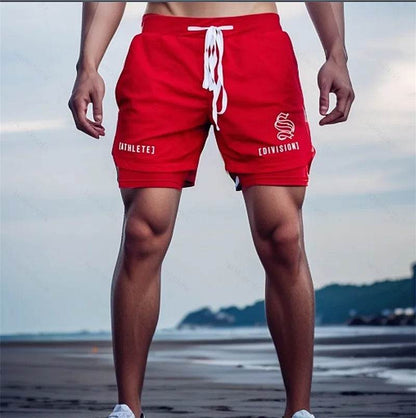 Buy Center 2 in 1 Running Shorts for Men - Breathable, Quick-Dry Design - Buy Center UK