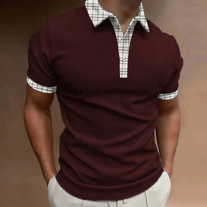 Buy Center 3D Printed Polo Shirt - Men's Loose Oversized Summer Top - Buy Center UK
