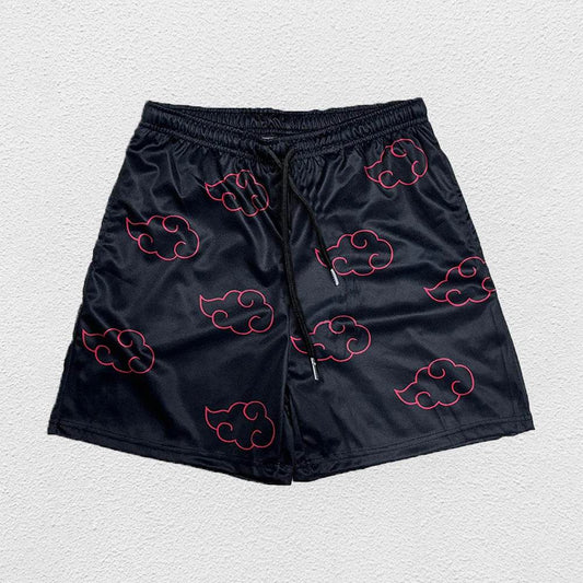 Buy Center Anime Running Shorts for Men - Quick Dry Gym Fitness Wear - Buy Center UK