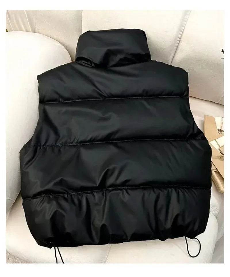 2024 Autumn Winter Puffer Vest - Ladies Sleeveless Down Waistcoat - Buy Center UK
