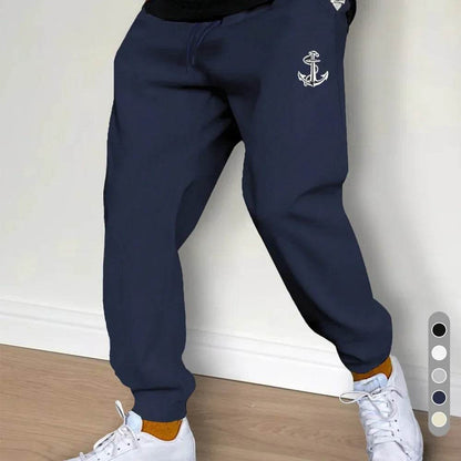 Buy Center Men's Printed Joggers - Fleece Casual Running Pants - Buy Center UK