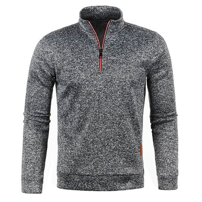 Buy Center Men’s Half-Zip Pullover - Thicker Turtleneck Sweatshirt - Buy Center UK