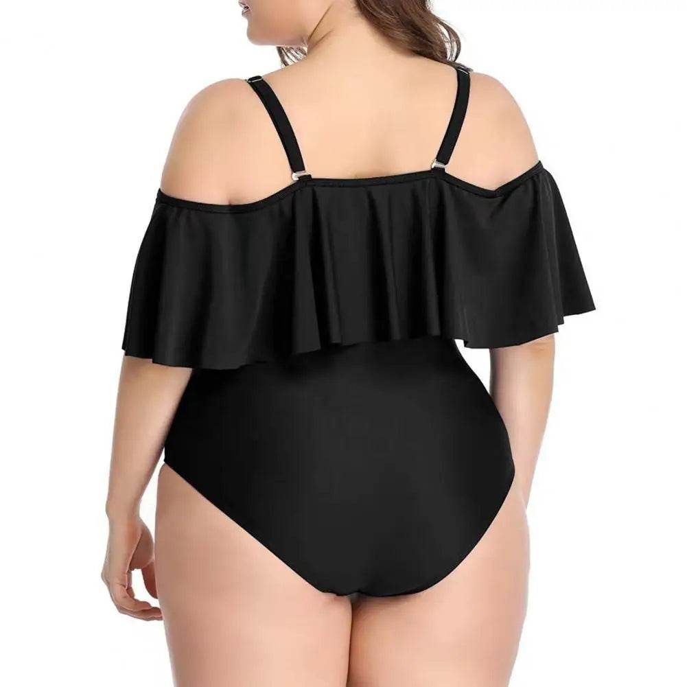 Buy Center High Waist Padded Monokini - Quick Drying Women Swimsuit - Buy Center UK