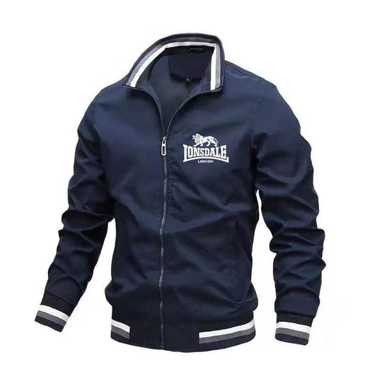 LONSDALE Men's Windbreaker Bomber Jacket - Stylish & Durable Outdoor Wear - Buy Center UK