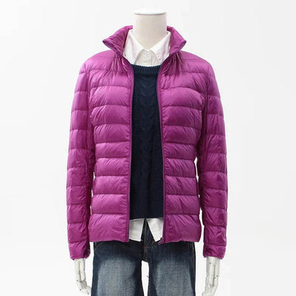 Buy Center Women's Spring Puffer Coat - Ultra Light Duck Down - Buy Center UK