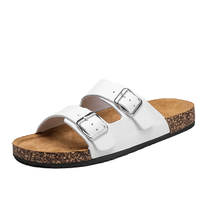 Buy Center Unisex Brik Flat Sandals - Comfortable Beach Slides - Buy Center UK