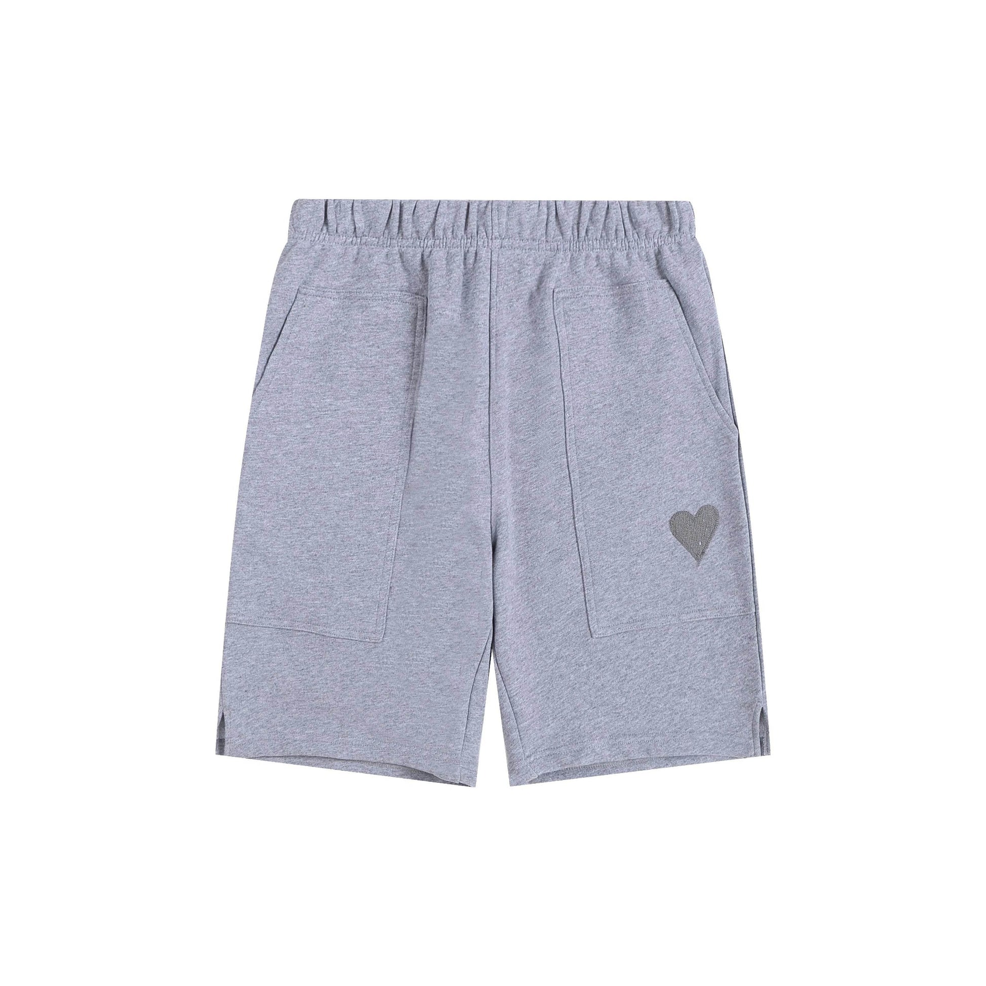 Designer Luxury Heart-Shaped Jogger Shorts for Men & Women - Buy Center - Buy Center UK