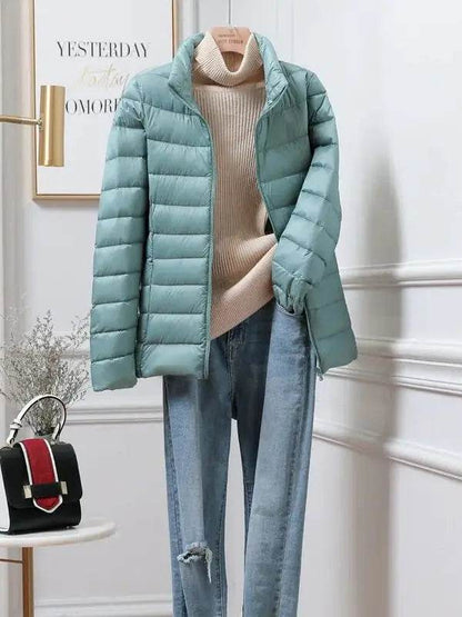 Buy Center Women’s Ultralight Down Jacket - Windproof & Slim Fit - Buy Center UK