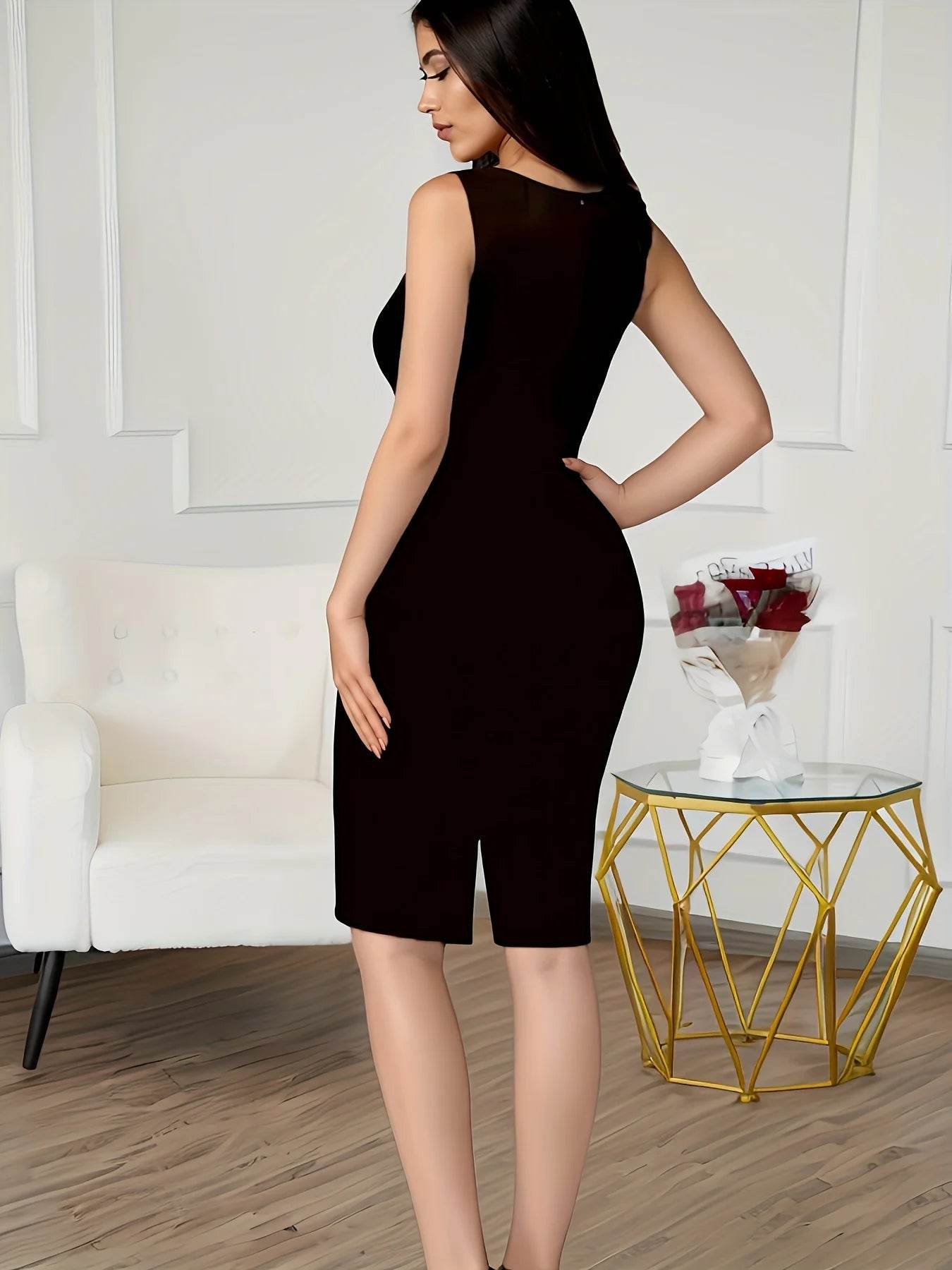 Buy Center Printed Sexy Dress - Mid-Length Pencil Skirt for Women - Buy Center UK