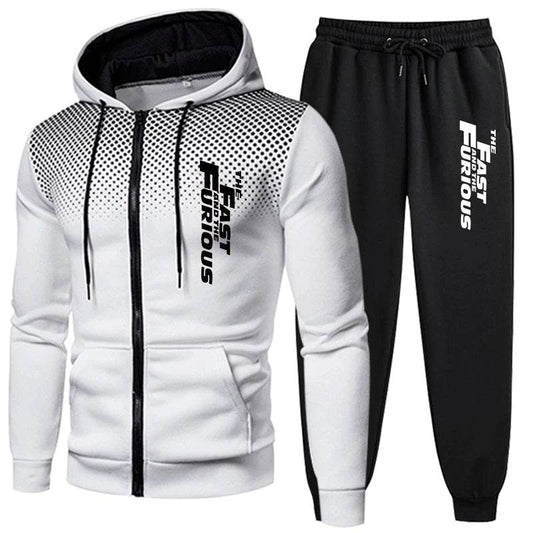 Buy Center Men's Tracksuit Jogging Hoodie - Stylish Sports Coat Set - Buy Center UK