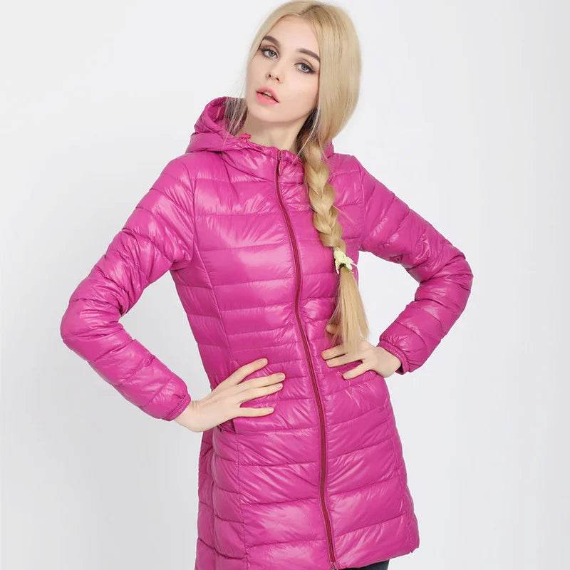 Buy Center Women's Lightweight Quilted Jacket - Water & Wind Resistant - Buy Center UK