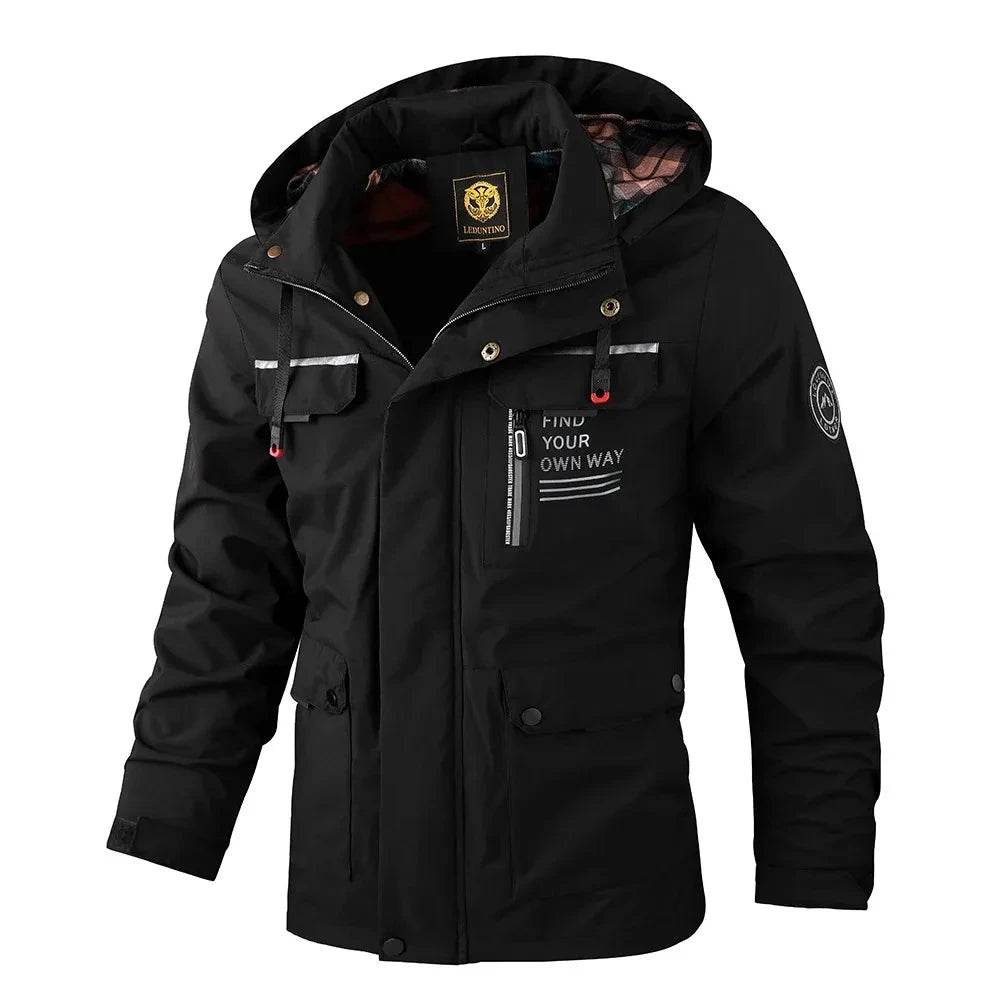 Buy Center Men's Waterproof Soft Shell Jacket - Plus Sizes M-6XL - Buy Center UK