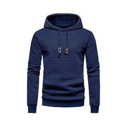 Buy Center Men's Hooded Pullover - Slim Fit Knit Sweater for Fall - Buy Center UK