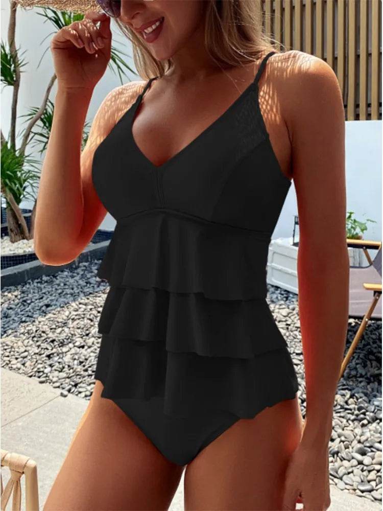 2023 High Waist Bikini Set - Women's Stylish Two-Piece Swimwear - Buy Center UK