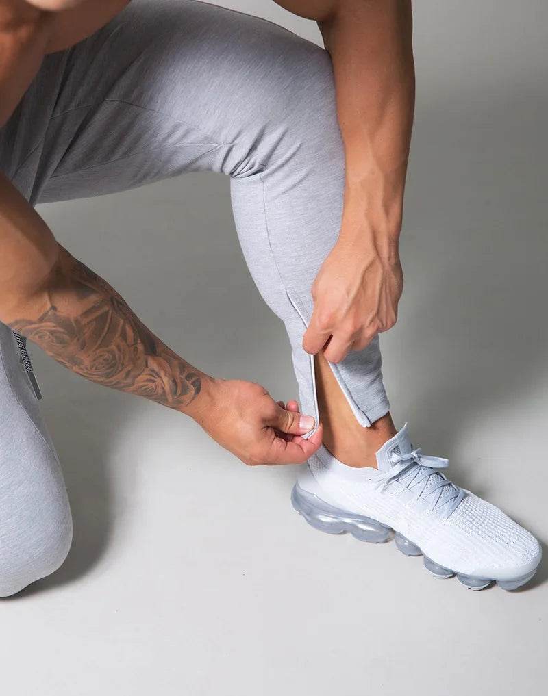 Buy Center Men's Casual Pants - Striped Color Block Fitness Gear - Buy Center UK