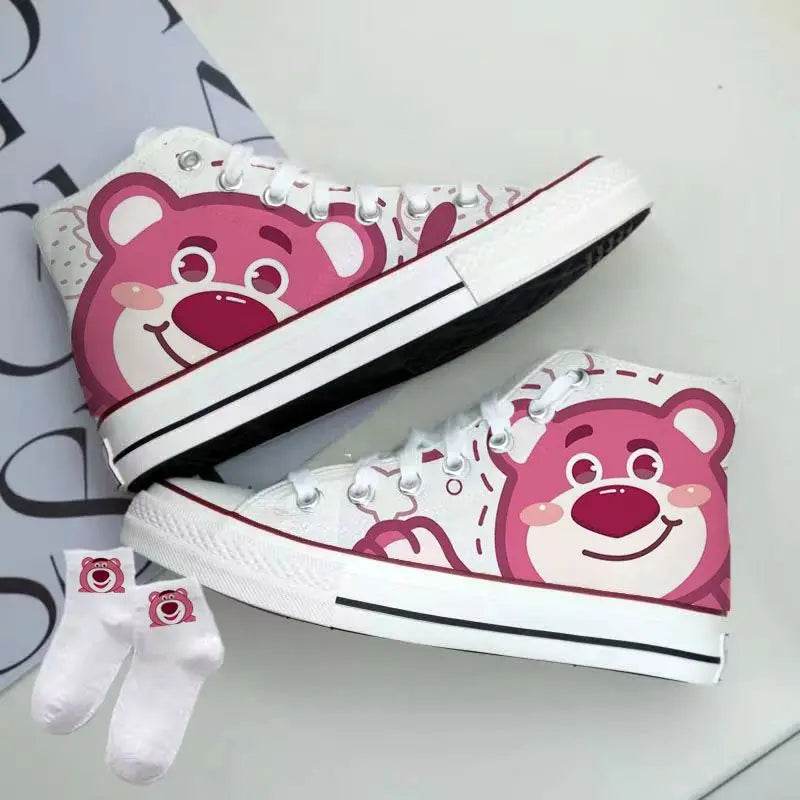 Buy Center Disney Stitch Lotso Cartoon Canvas Sneakers - Unisex Style - Buy Center UK