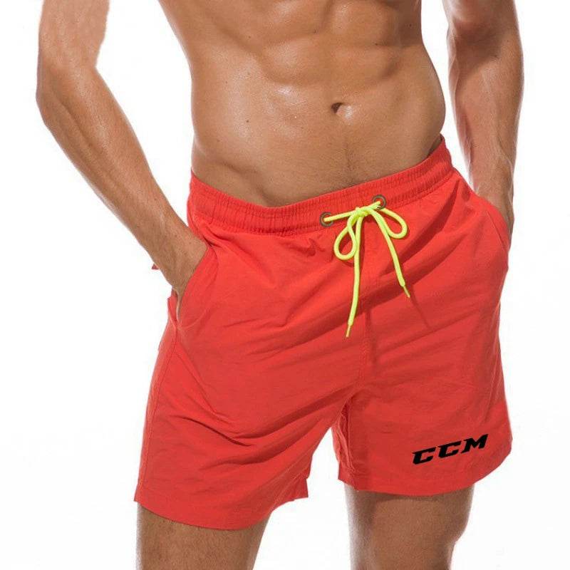 CCM Quick Dry Men's Swim Trunks - Stylish Board Shorts for Summer - Buy Center UK