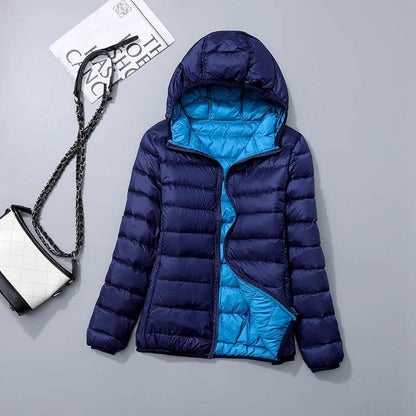 Buy Center Ultra Light Down Jacket - Stylish Hooded Winter Coat - Buy Center UK