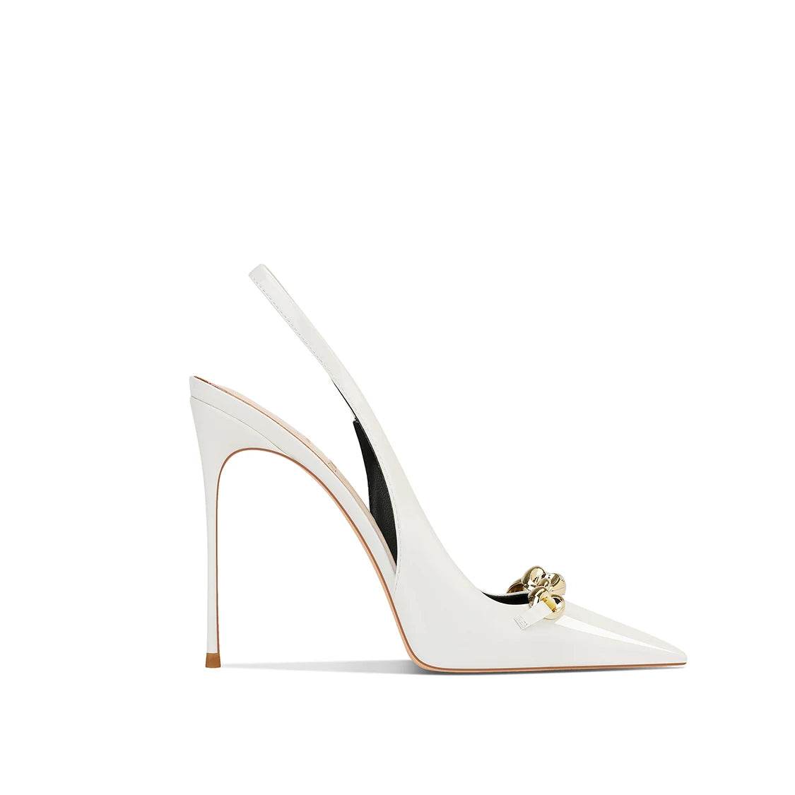 LEOSOXS High Heel Stiletto Pumps - French Style, Thin Buckle Design - Buy Center UK