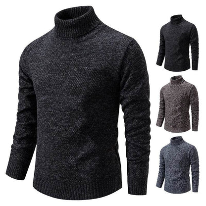 Buy Center Men's Slim Wool Turtleneck - Autumn & Winter Essential - Buy Center UK