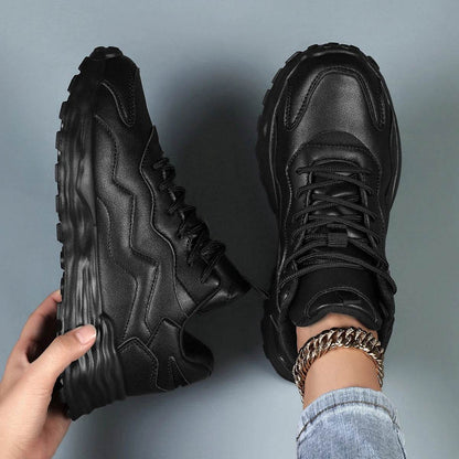 Buy Center Women's Vulcanize Platform Sneakers - Breathable Casual Footwear - Buy Center UK