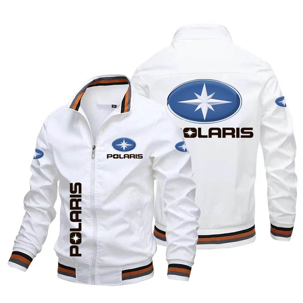 Polaris Men's Outdoor Jacket - All Terrain Vehicle Print, Stylish & Durable - Buy Center UK