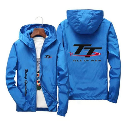 Buy Center Windproof Outdoor Jacket for Men - Quick-Drying, Zip Hoodie - Buy Center UK