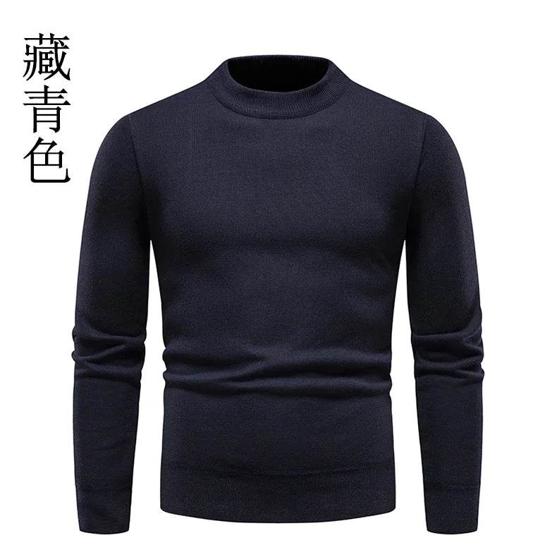 Buy Center Men's Winter Turtleneck Sweater - Casual & Versatile Fit M-4XL - Buy Center UK