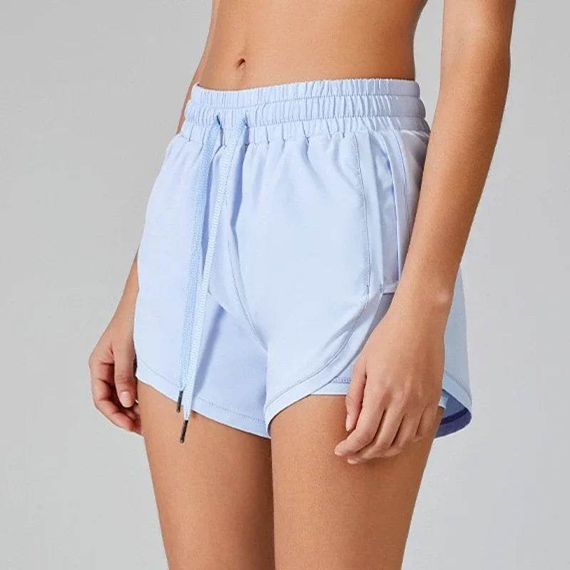 Buy Center Women's Yoga Shorts - Neon Elastic, Flexible Fit for Workouts - Buy Center UK