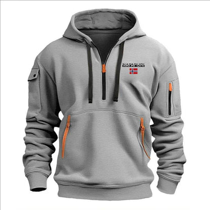 Buy Center Vintage Oversized Cotton Hoodie - Men's Pullover Fashion - Buy Center UK