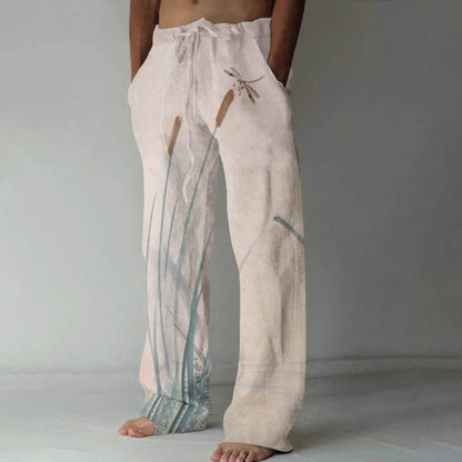 Buy Center Men's Loose Casual Sports Pants - 3D Lizard Pattern - Buy Center UK