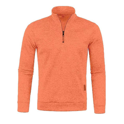 Buy Center Men's Half Zipper Pullover - Stylish Turtleneck Sweatshirt - Buy Center UK