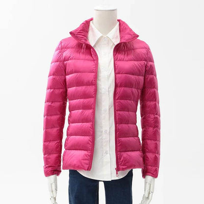 Buy Center Women's Spring Puffer Coat - Ultra Light Duck Down - Buy Center UK