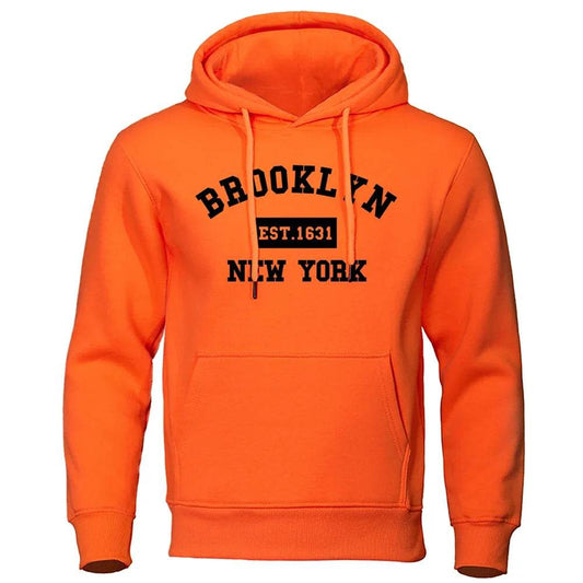 Buy Center Letter Printed Men's Hoodie - Stylish Loose Fit & Warm - Buy Center UK