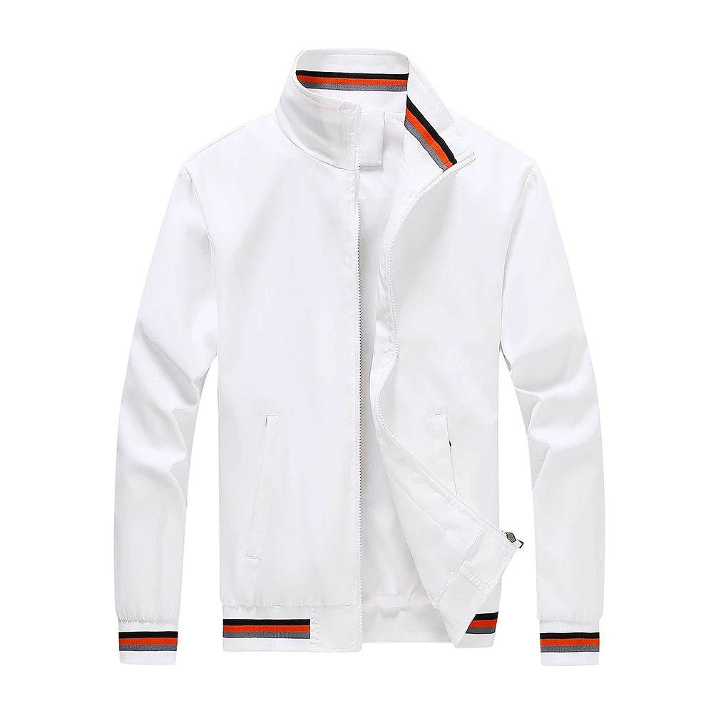 2025 Custom Logo Men's Blazer - Spring/Summer Zipper Jacket - Buy Center UK