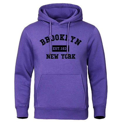 Buy Center Letter Printed Men's Hoodie - Stylish Loose Fit & Warm - Buy Center UK
