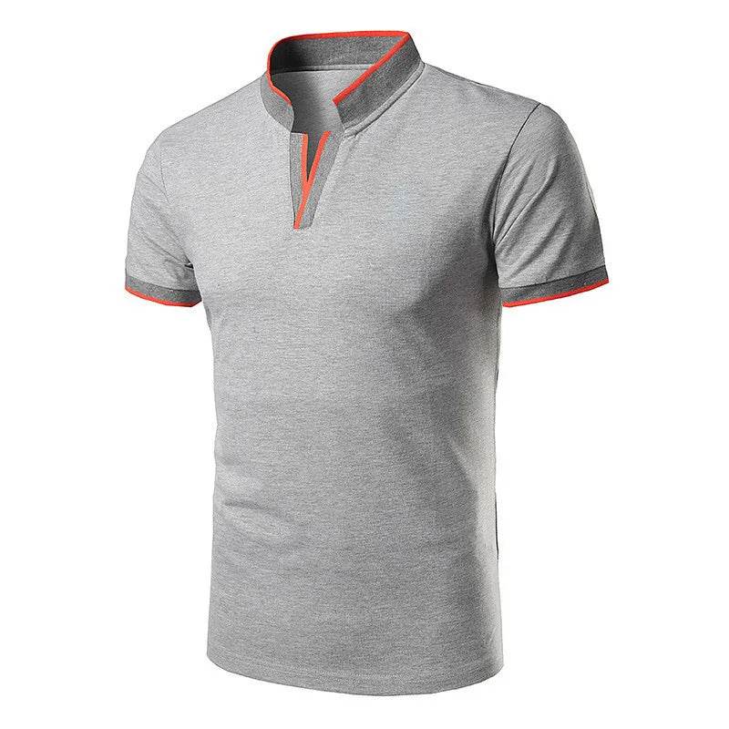 Buy Center Stylish Men's Polo Shirt - Casual Lapel Short Sleeves - Buy Center UK