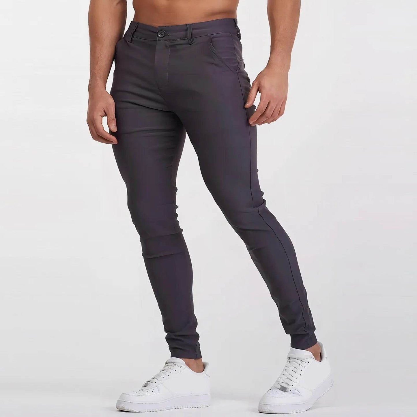 Buy Center Men’s Summer Casual Slacks - Slim Fit Outdoor Chinos - Buy Center UK