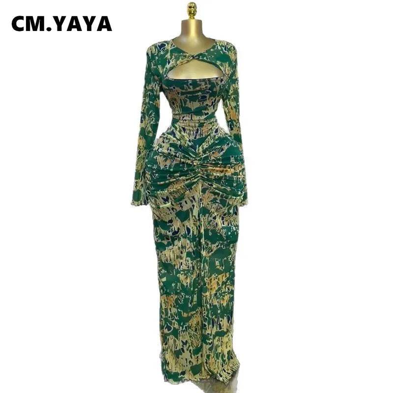 CM.YAYA Women’s Draped V-neck Bodycon Midi Dress - Night Club Chic - Buy Center UK